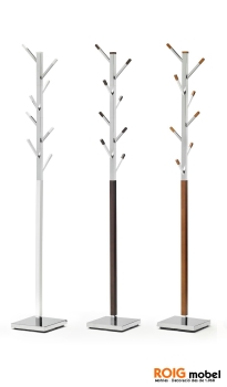 15.9 GALAN 23316 en madera DM barnizada y con diseño cromado · En color blanco, cerezo o wengué · De 45x114x34 cm.